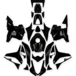 Kit Carenagem Honda Cbr 600 (09-12) - PRETO