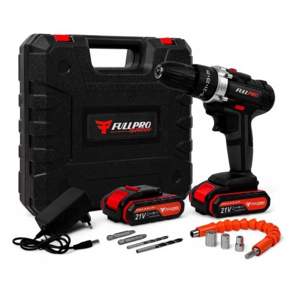 Parafusadeira Elétrica Sem Fio FullPro FP-PARA-1 FullPro Peças para Motos